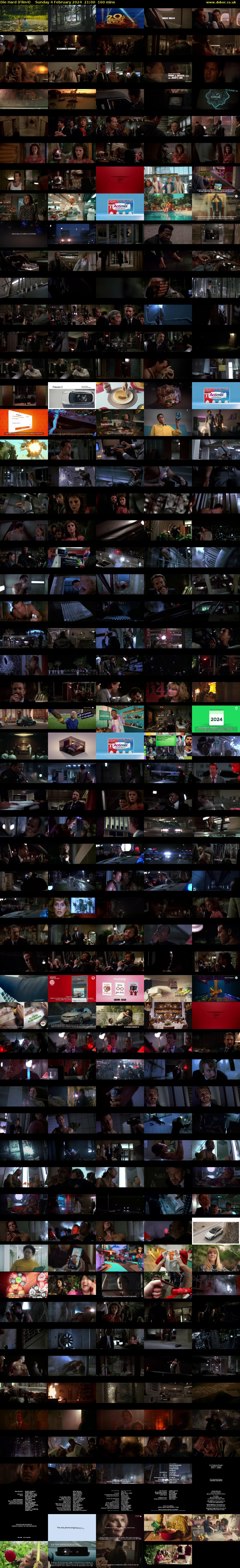 Die Hard (Film4) Sunday 4 February 2024 21:00 - 23:40