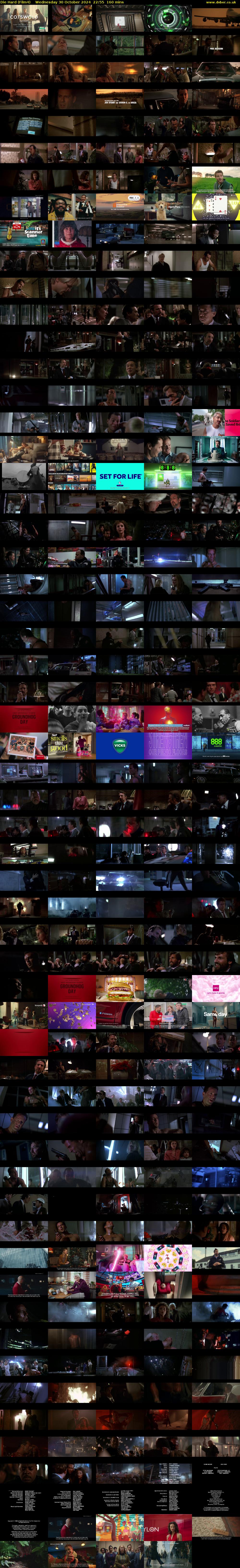 Die Hard (Film4) Wednesday 30 October 2024 22:55 - 01:35