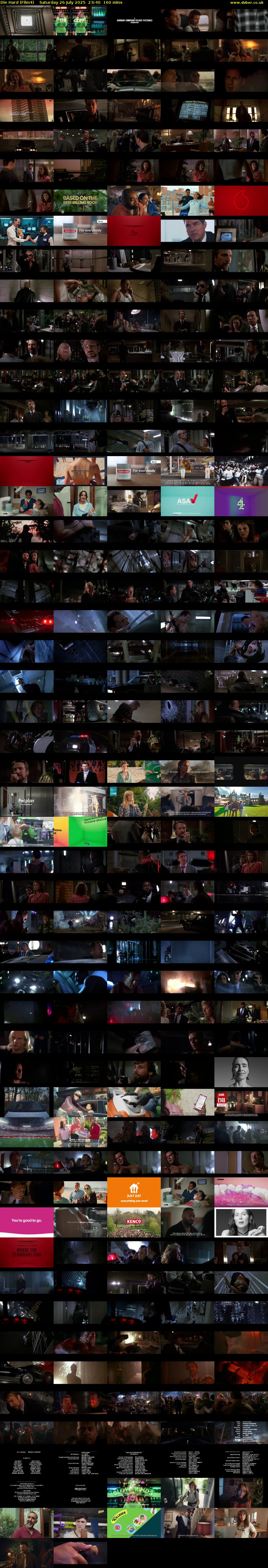 Die Hard (Film4) Saturday 26 July 2025 23:40 - 02:20
