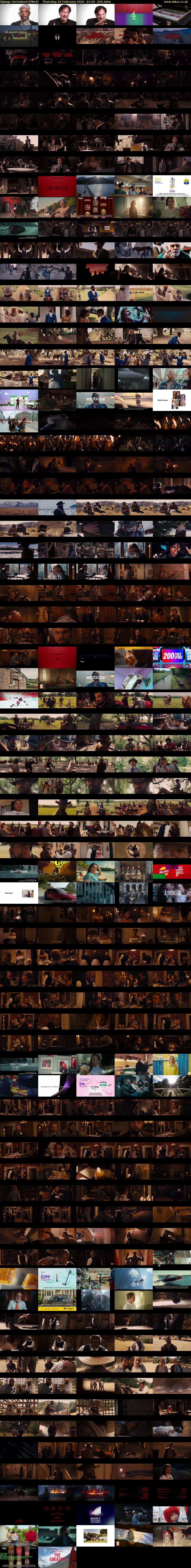 Django Unchained (Film4) Thursday 26 February 2026 21:00 - 00:20