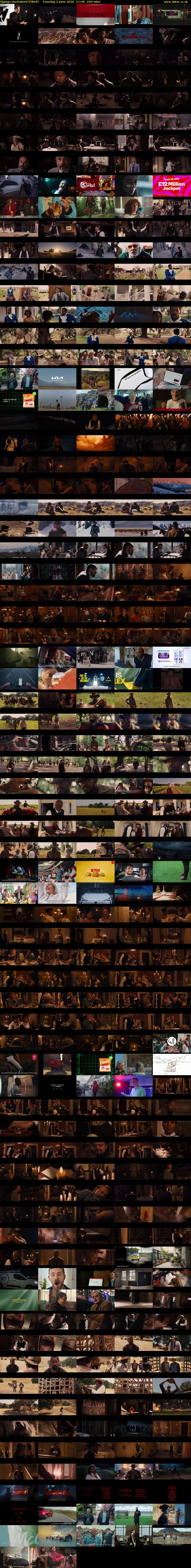 Django Unchained (Film4) Tuesday 2 June 2026 21:00 - 00:20
