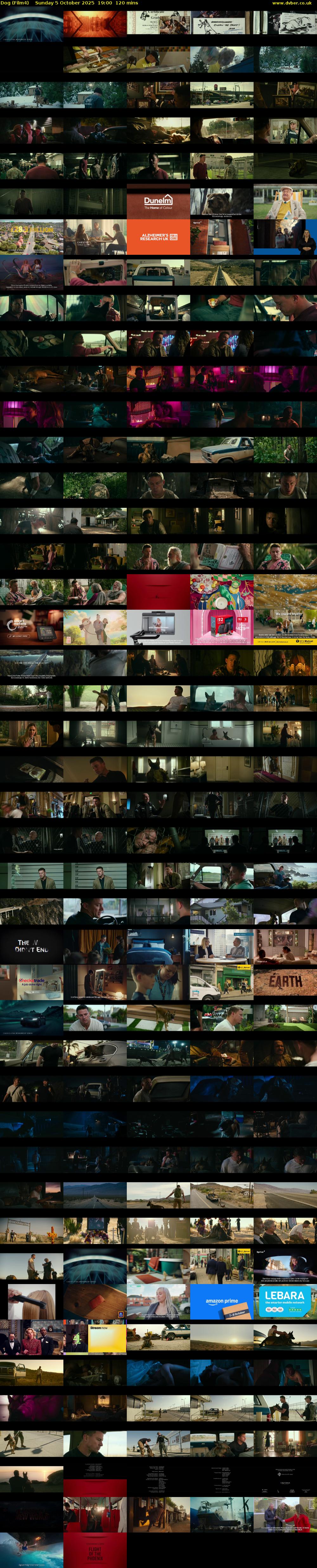 Dog (Film4) Sunday 5 October 2025 19:00 - 21:00