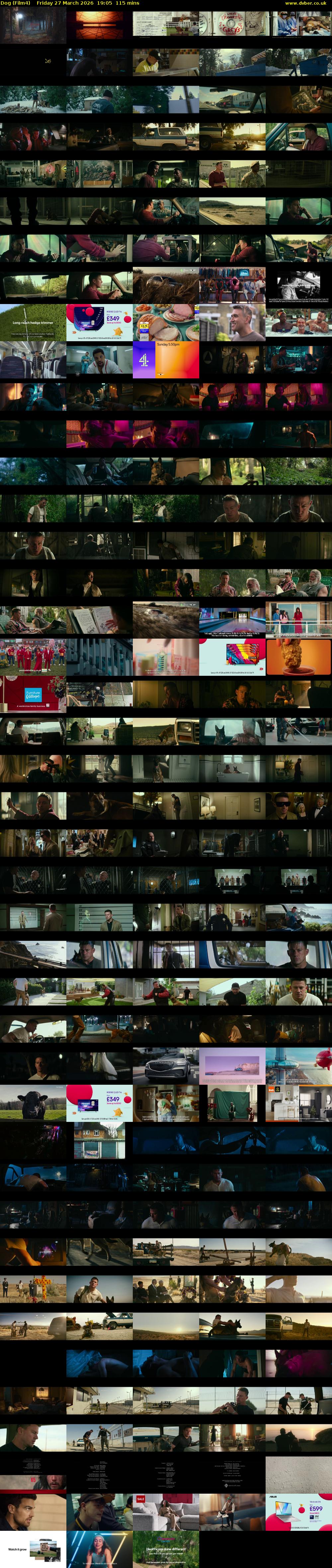 Dog (Film4) Friday 27 March 2026 19:05 - 21:00