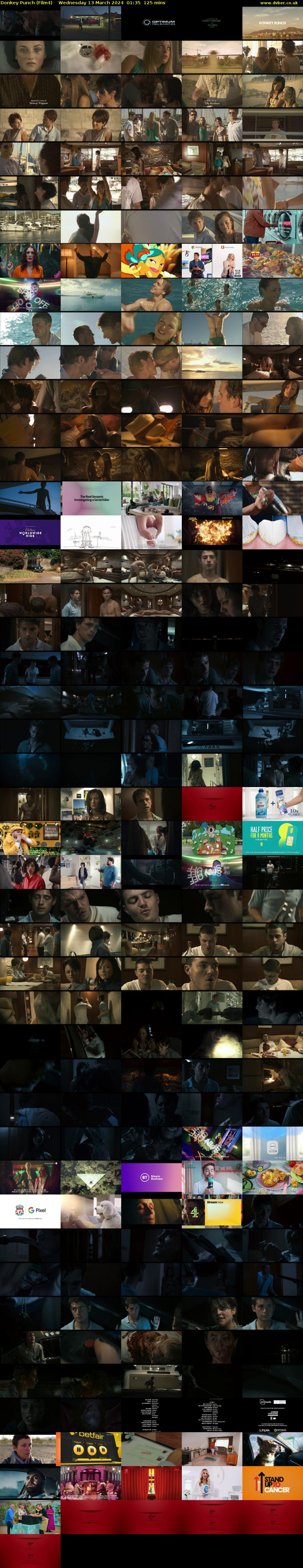 Donkey Punch (Film4) Wednesday 13 March 2024 01:35 - 03:40