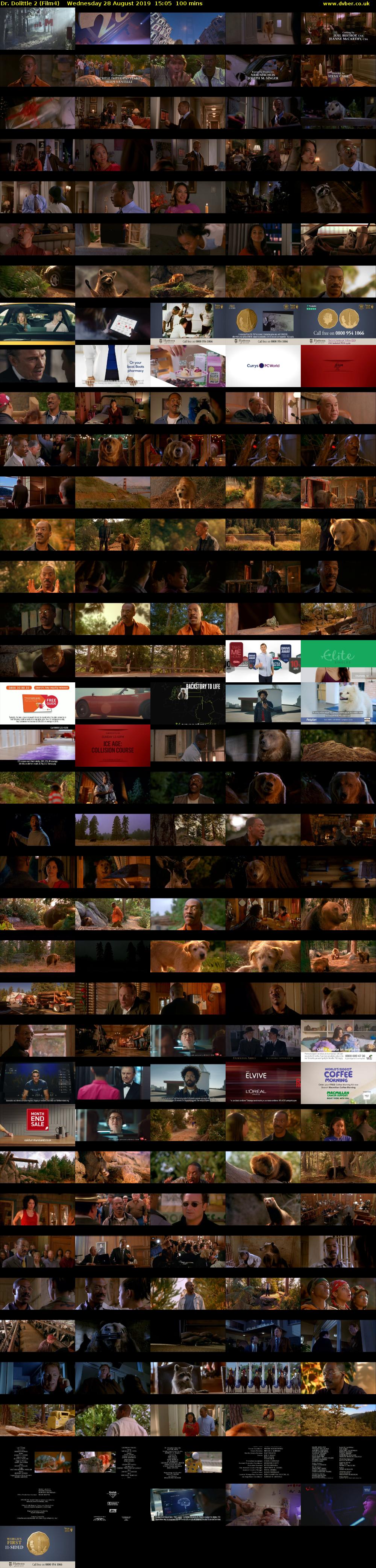 Dr. Dolittle 2 (Film4) Wednesday 28 August 2019 15:05 - 16:45