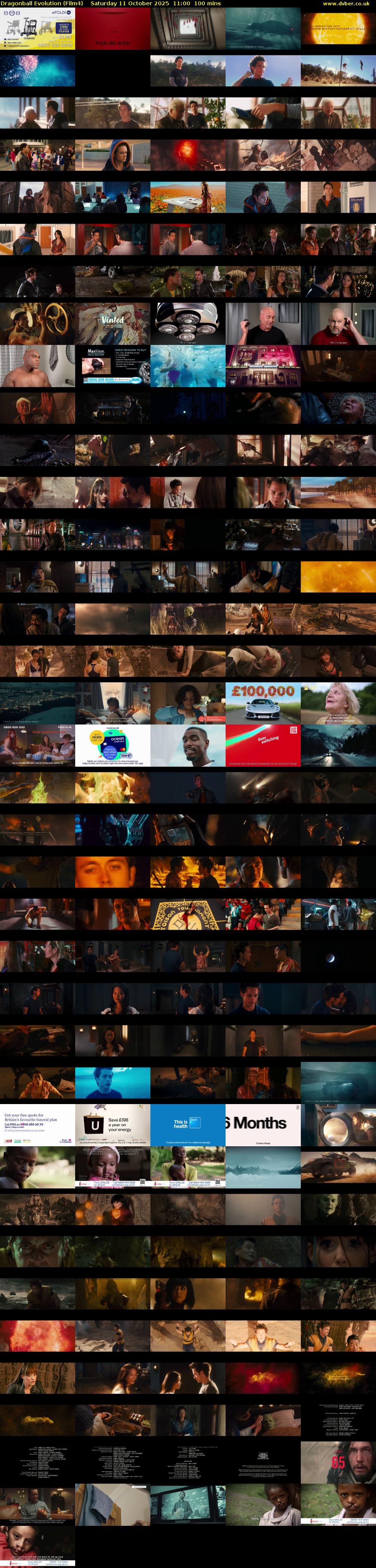 Dragonball Evolution (Film4) Saturday 11 October 2025 11:00 - 12:40