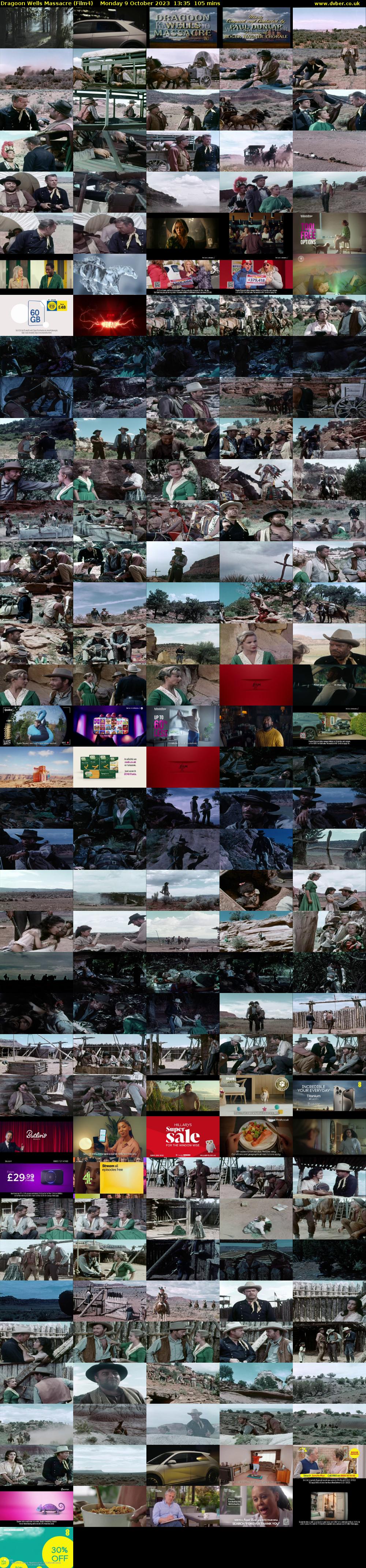 Dragoon Wells Massacre (Film4) Monday 9 October 2023 13:35 - 15:20