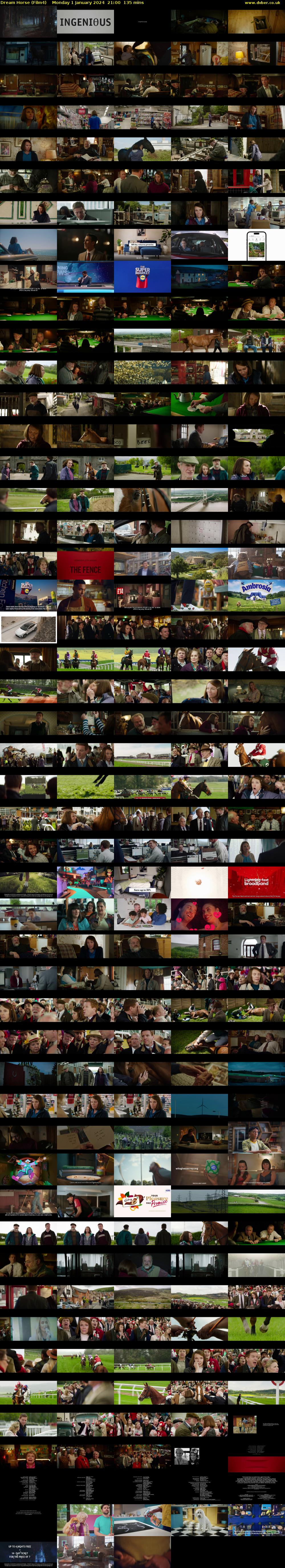 Dream Horse (Film4) Monday 1 January 2024 21:00 - 23:15