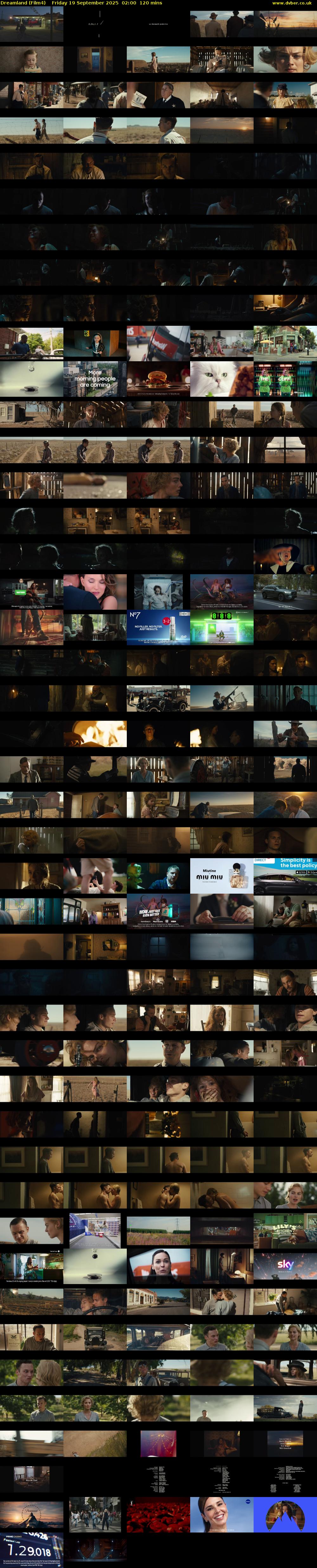 Dreamland (Film4) Friday 19 September 2025 02:00 - 04:00