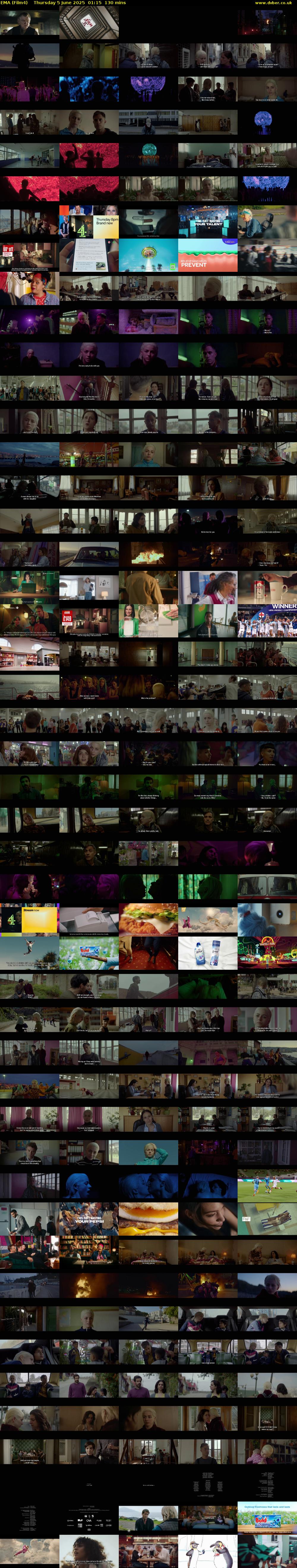 EMA (Film4) Thursday 5 June 2025 01:15 - 03:25