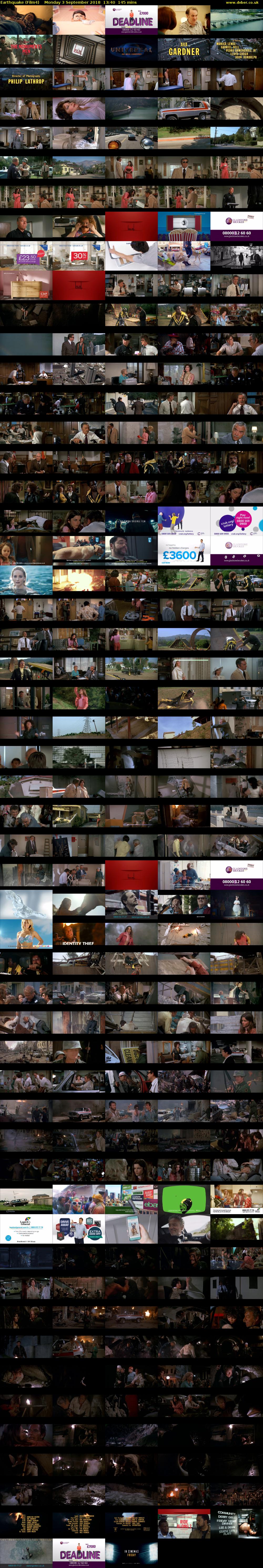 Earthquake (Film4) Monday 3 September 2018 13:40 - 16:05