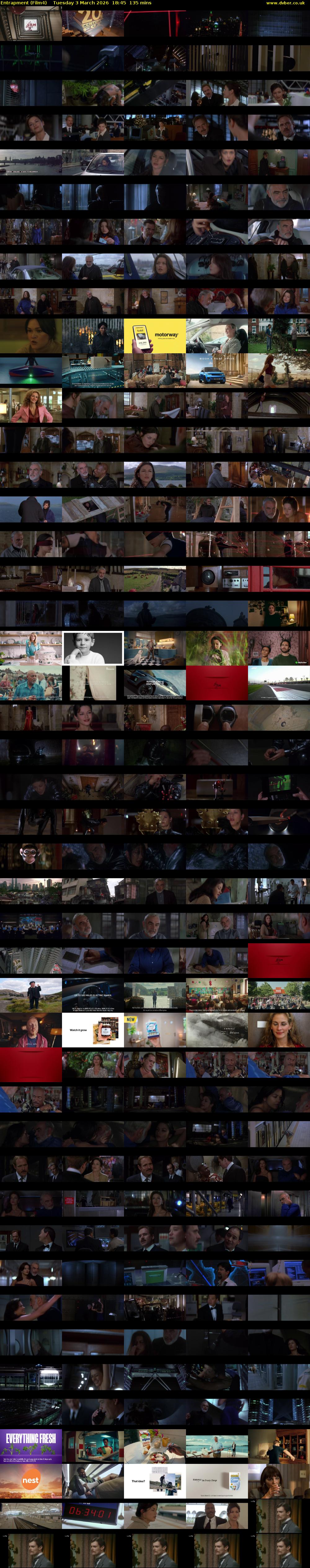 Entrapment (Film4) Tuesday 3 March 2026 18:45 - 21:00