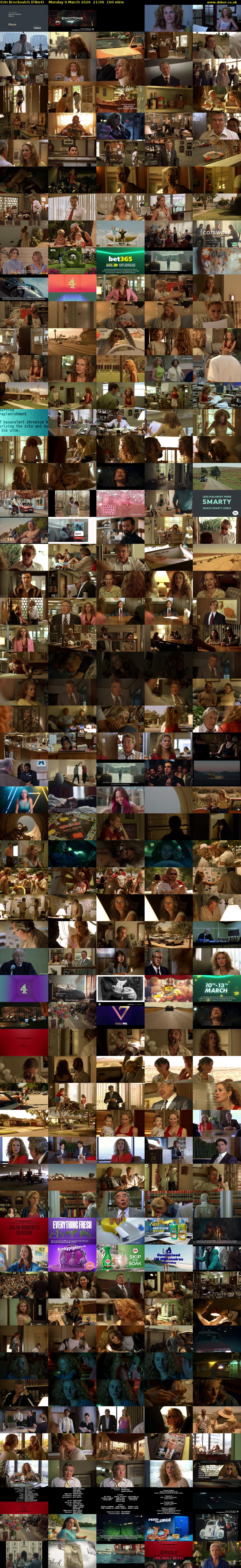 Erin Brockovich (Film4) Monday 9 March 2026 21:00 - 23:40