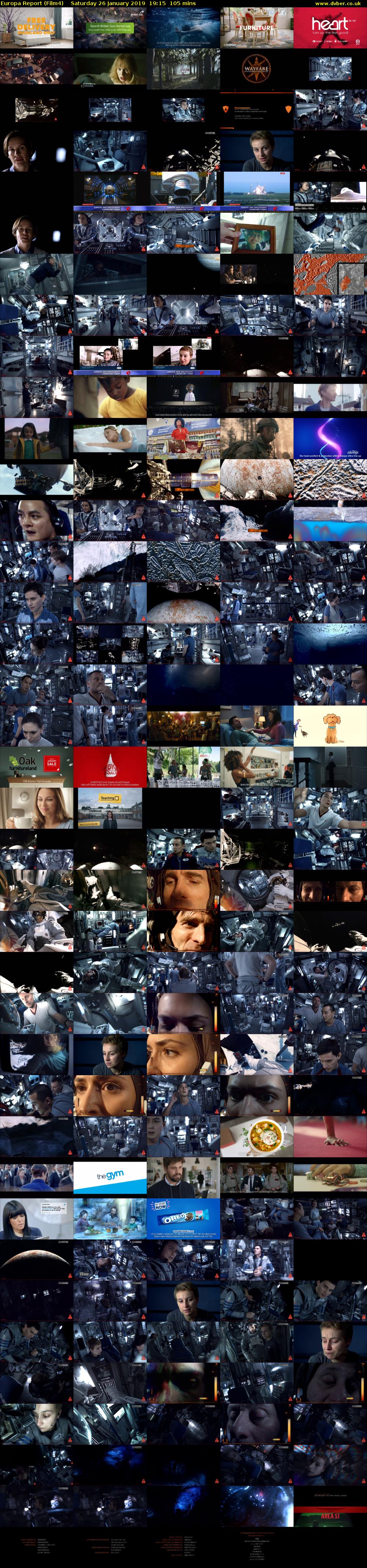 Europa Report (Film4) Saturday 26 January 2019 19:15 - 21:00