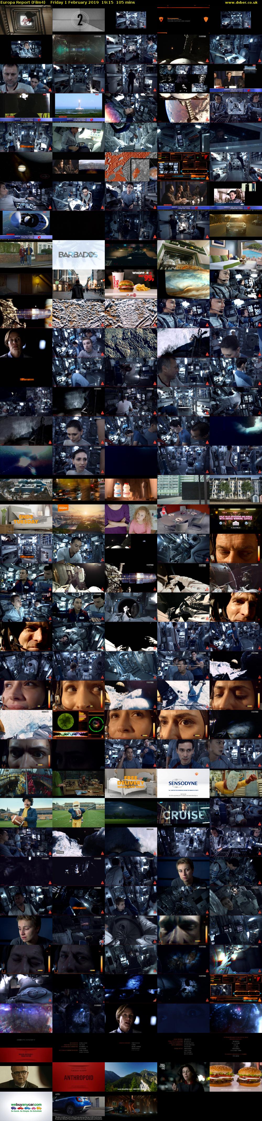 Europa Report (Film4) Friday 1 February 2019 19:15 - 21:00