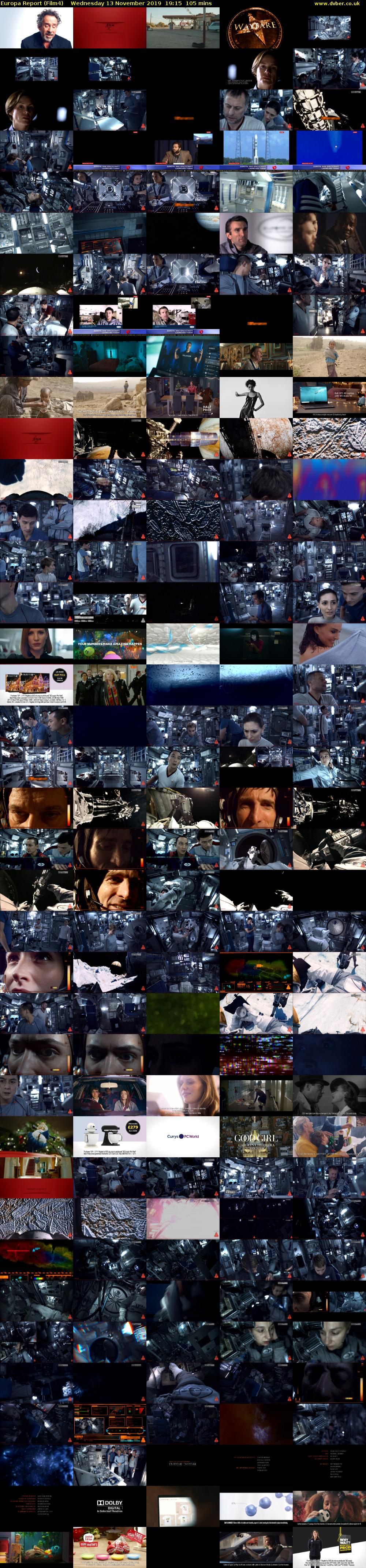 Europa Report (Film4) Wednesday 13 November 2019 19:15 - 21:00