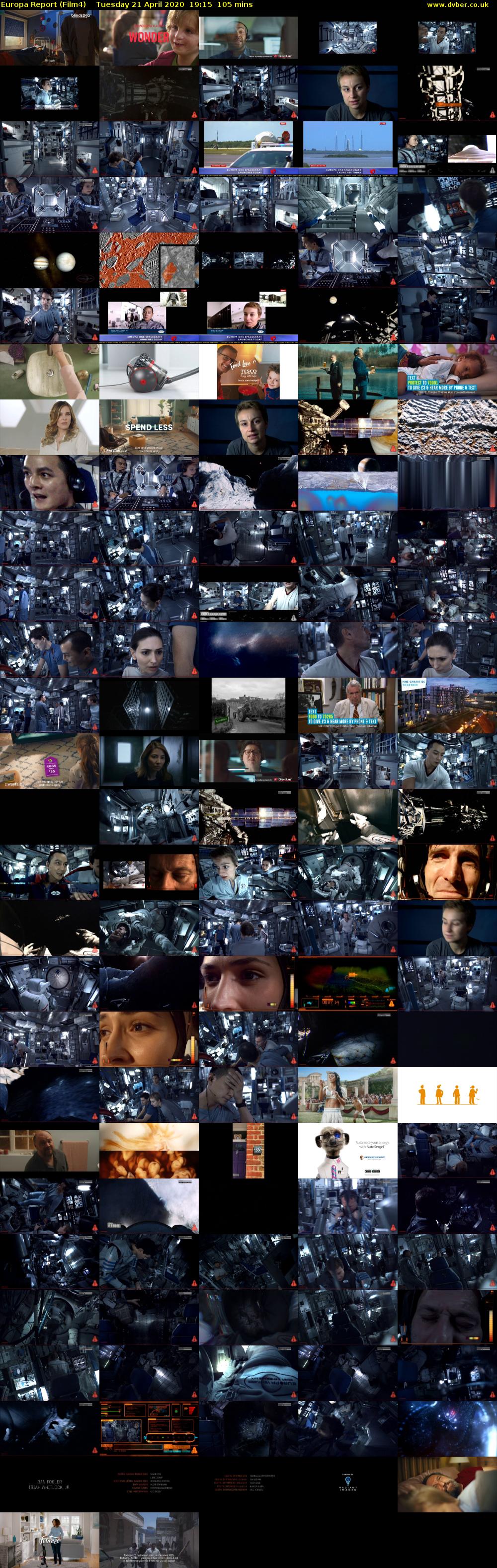 Europa Report (Film4) Tuesday 21 April 2020 19:15 - 21:00