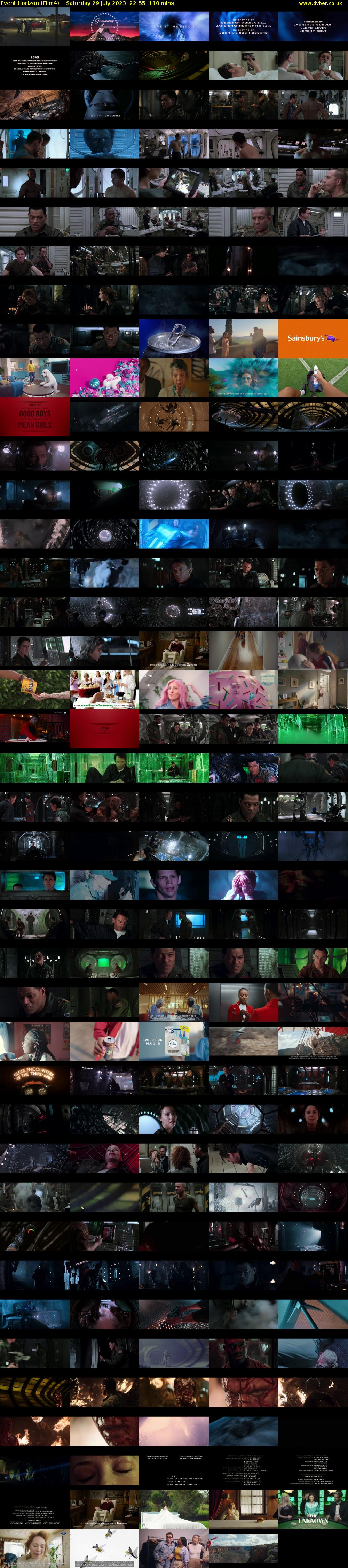 Event Horizon (Film4) Saturday 29 July 2023 22:55 - 00:45