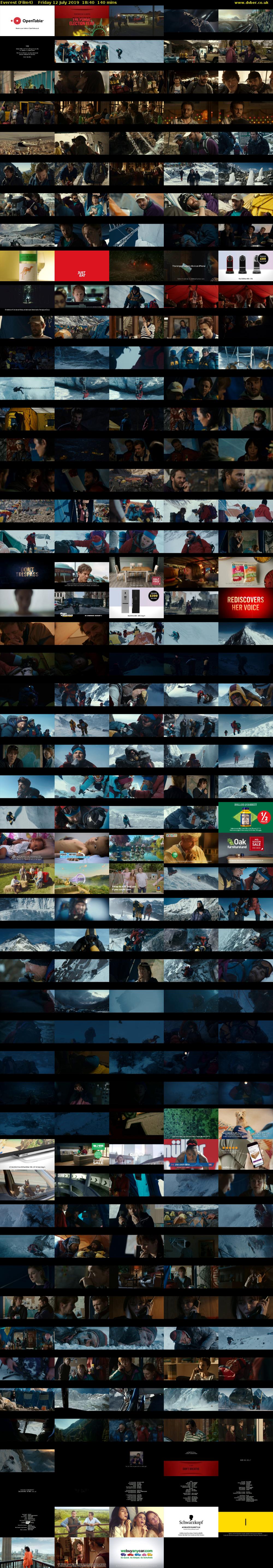 Everest (Film4) Friday 12 July 2019 18:40 - 21:00