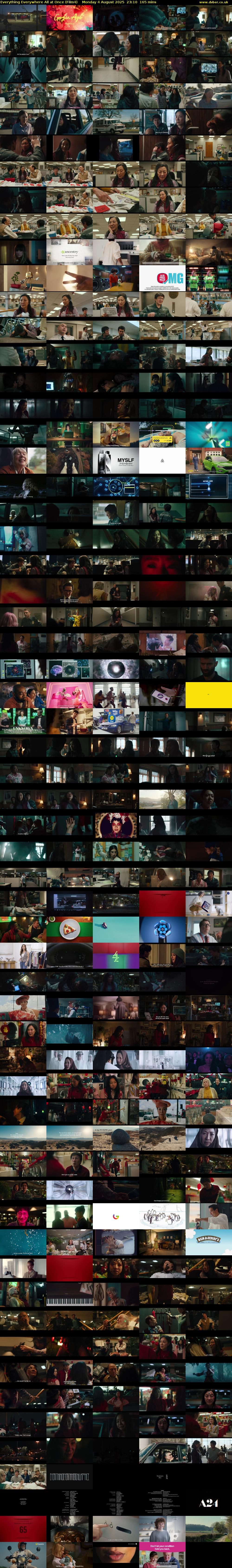 Everything Everywhere All at Once (Film4) Monday 4 August 2025 23:10 - 01:55