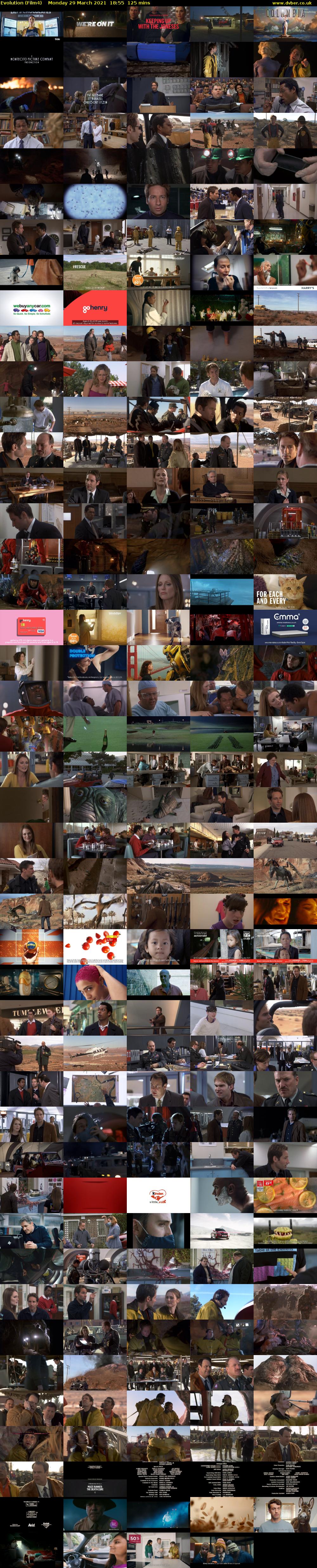 Evolution (Film4) Monday 29 March 2021 18:55 - 21:00