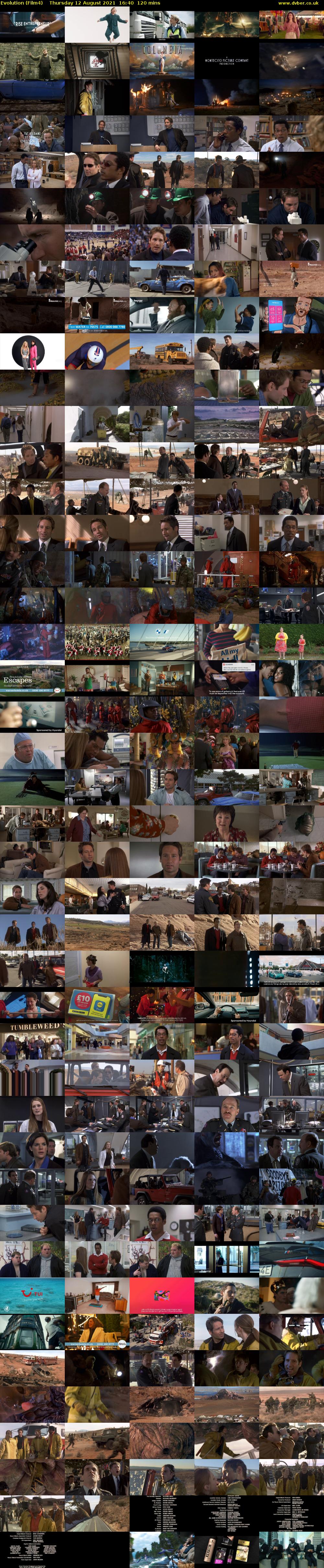 Evolution (Film4) Thursday 12 August 2021 16:40 - 18:40
