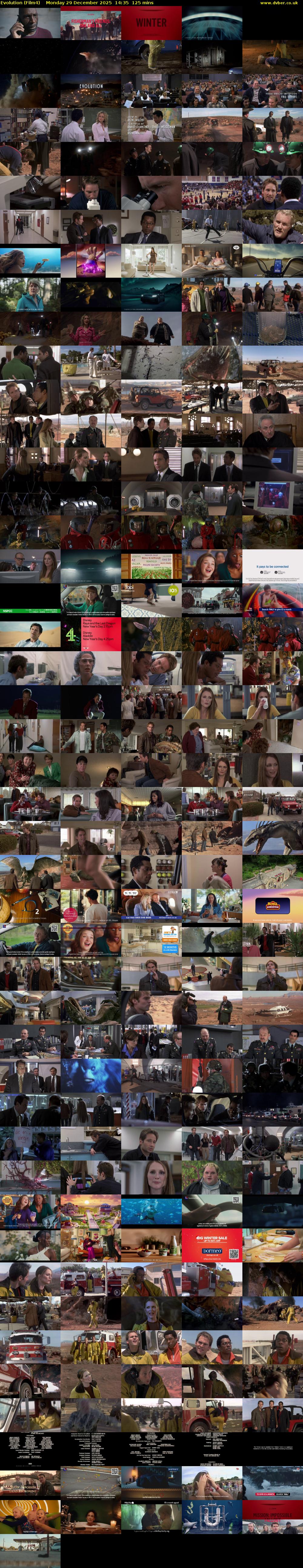 Evolution (Film4) Monday 29 December 2025 14:35 - 16:40