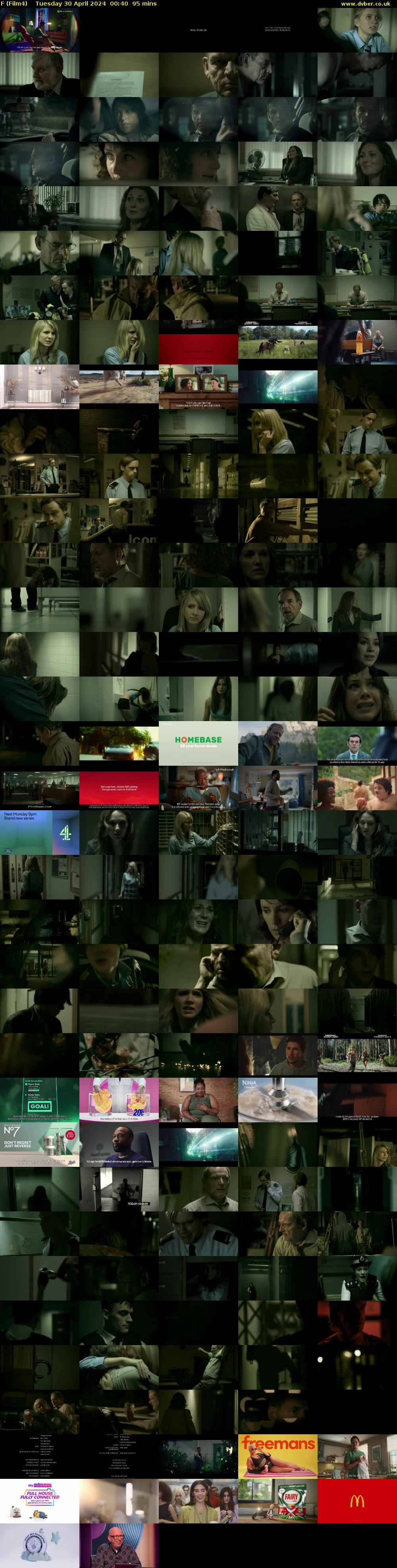 F (Film4) Tuesday 30 April 2024 00:40 - 02:15