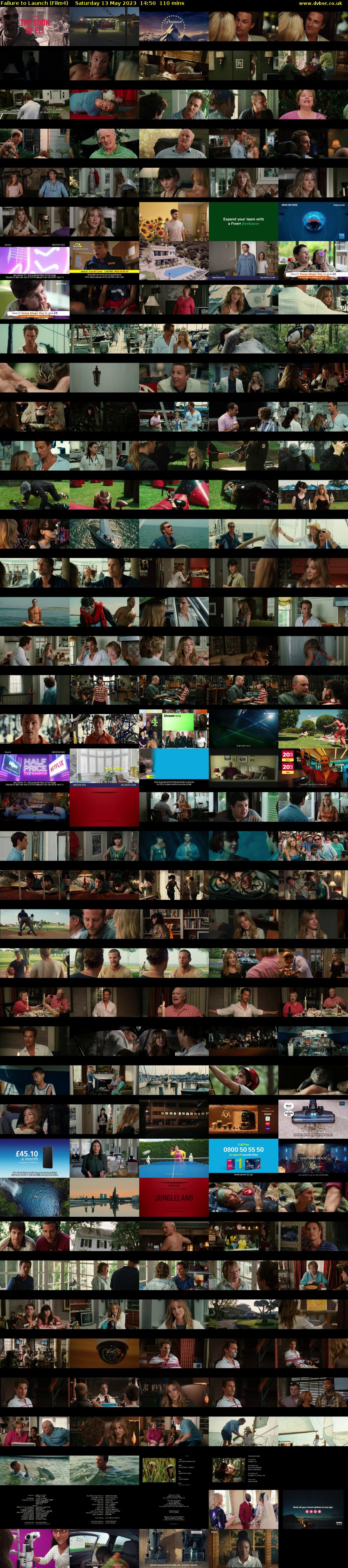 Failure to Launch (Film4) Saturday 13 May 2023 14:50 - 16:40