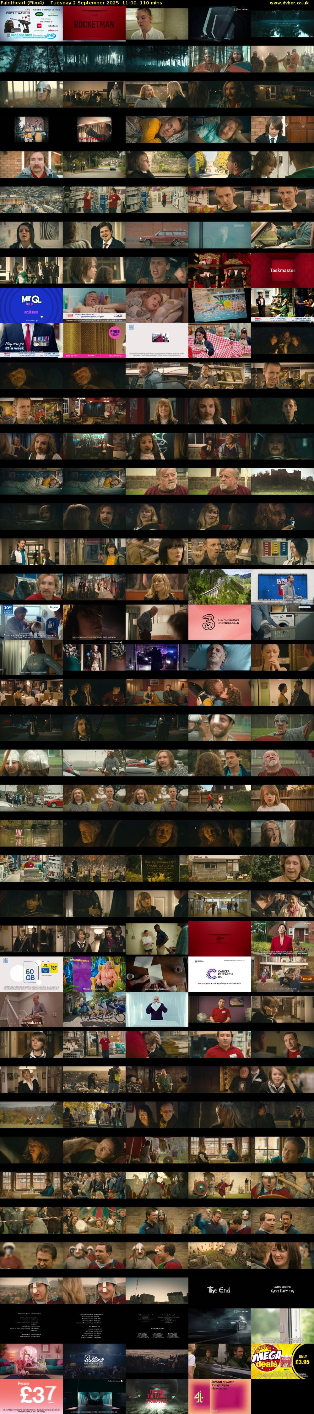 Faintheart (Film4) Tuesday 2 September 2025 11:00 - 12:50