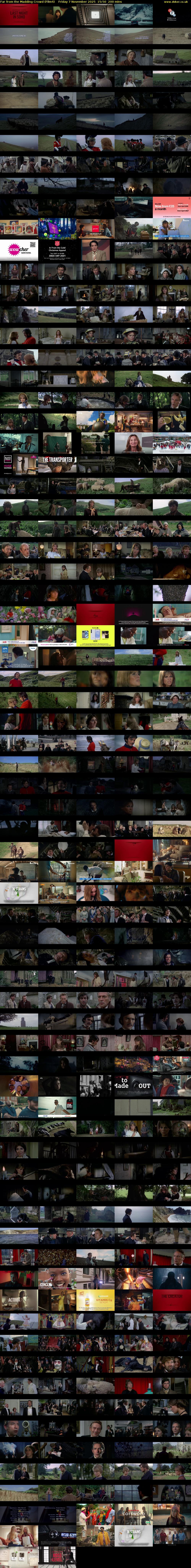 Far from the Madding Crowd (Film4) Friday 7 November 2025 15:50 - 19:10