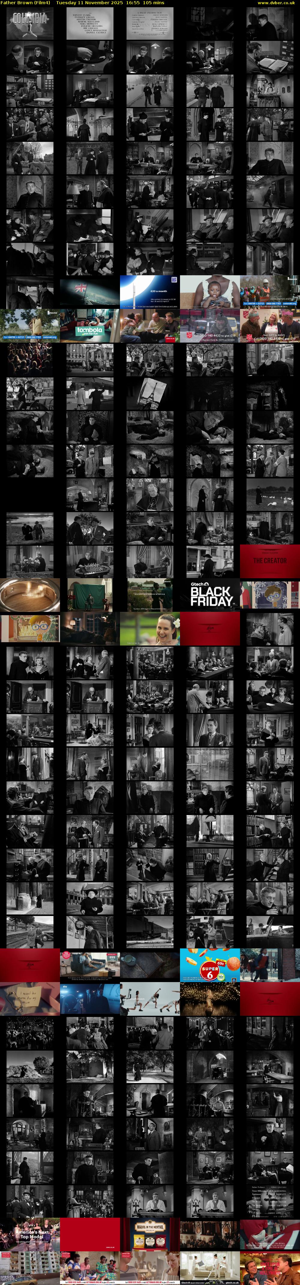 Father Brown (Film4) Tuesday 11 November 2025 16:55 - 18:40