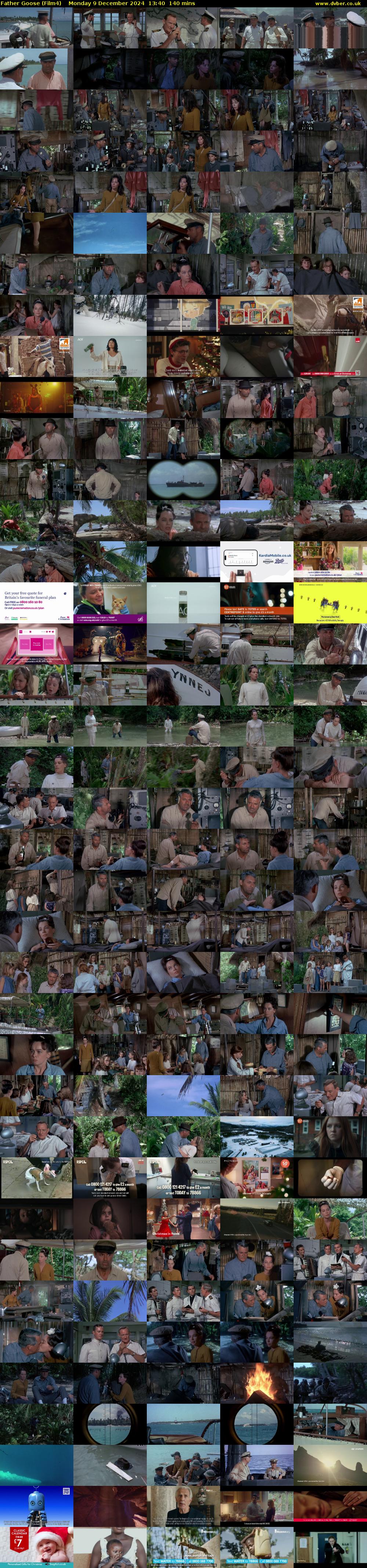 Father Goose (Film4) Monday 9 December 2024 13:40 - 16:00