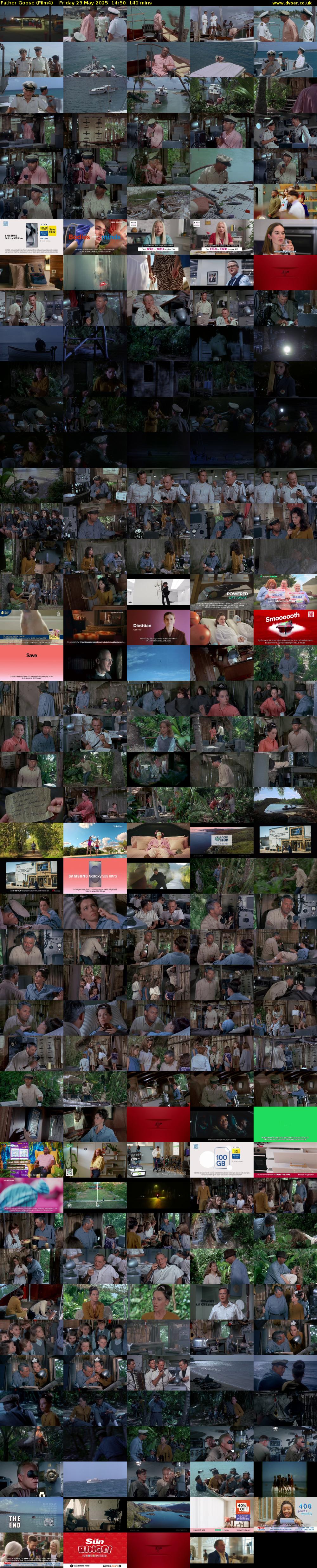 Father Goose (Film4) Friday 23 May 2025 14:50 - 17:10