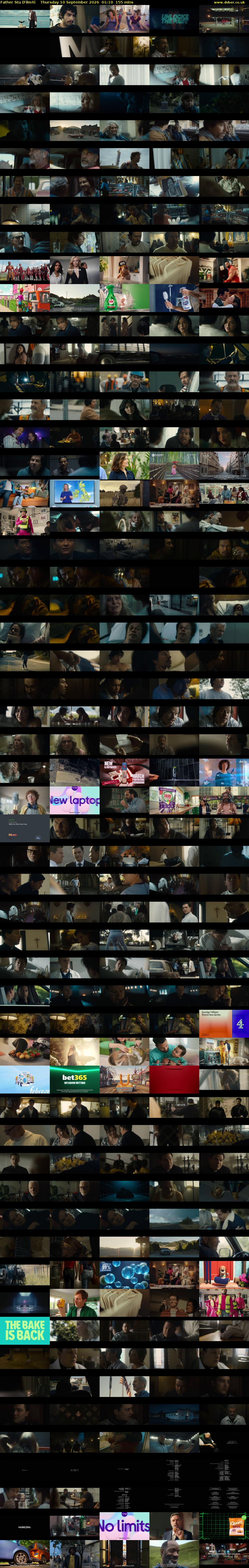 Father Stu (Film4) Thursday 10 September 2026 01:10 - 03:45