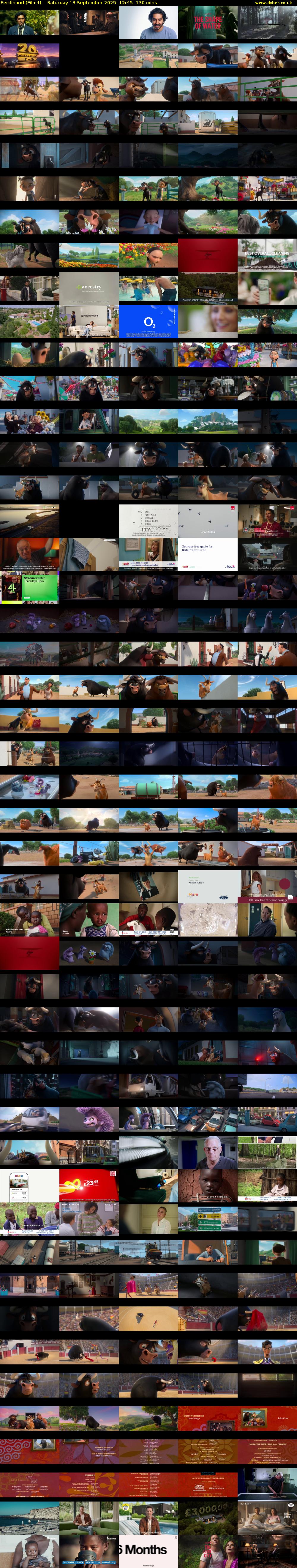 Ferdinand (Film4) Saturday 13 September 2025 12:45 - 14:55