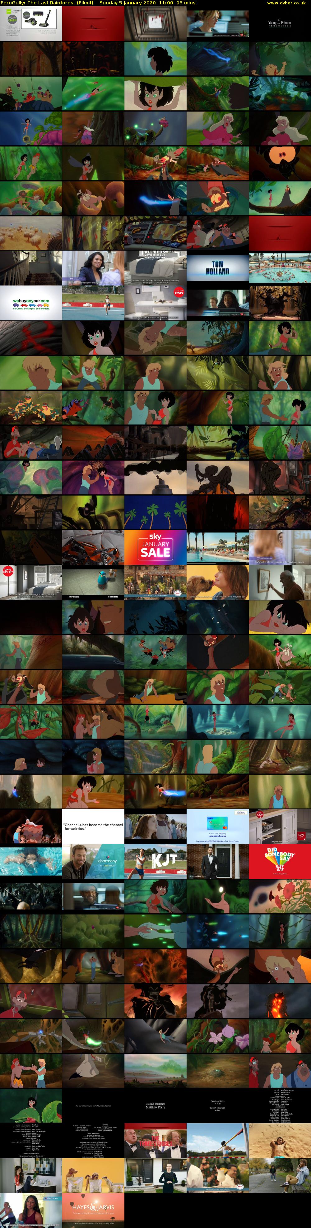 FernGully: The Last Rainforest (Film4) Sunday 5 January 2020 11:00 - 12:35