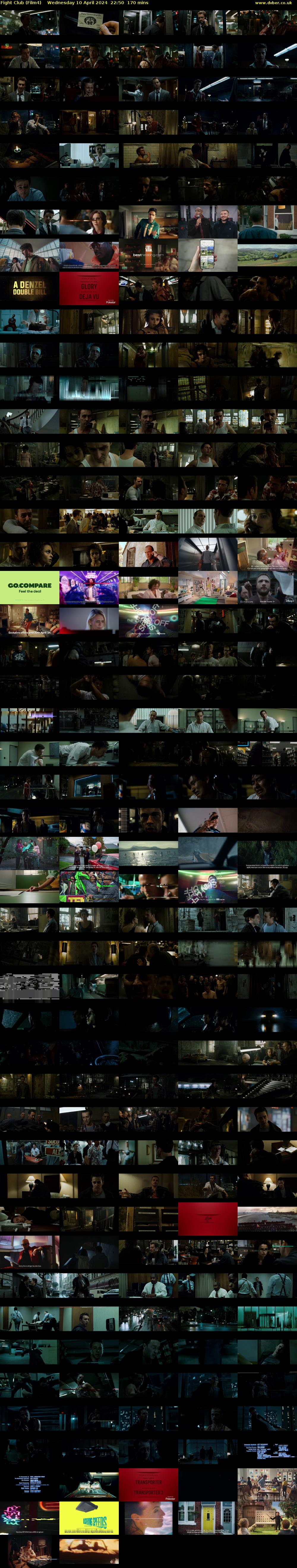 Fight Club (Film4) Wednesday 10 April 2024 22:50 - 01:40
