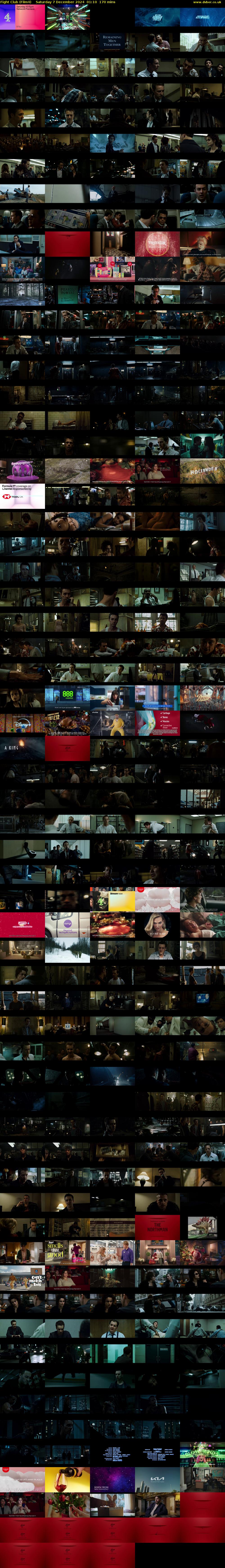 Fight Club (Film4) Saturday 7 December 2024 01:10 - 04:00