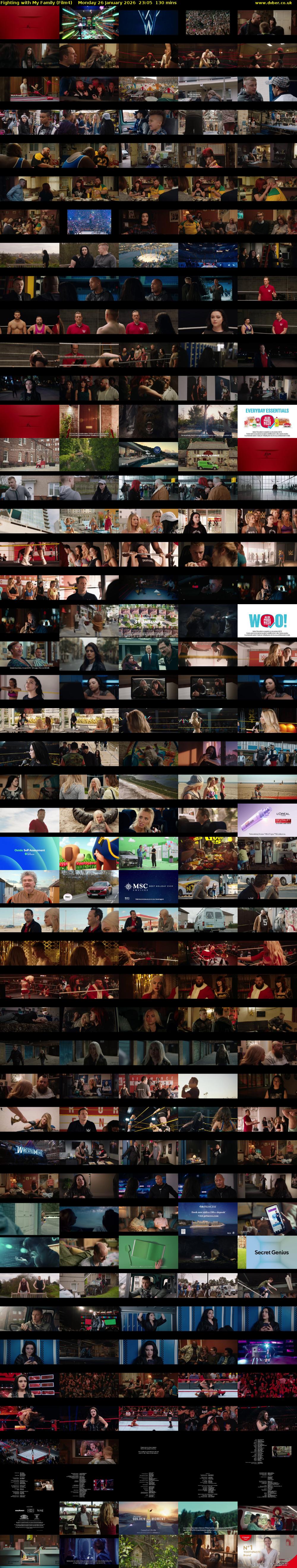 Fighting with My Family (Film4) Monday 26 January 2026 23:05 - 01:15