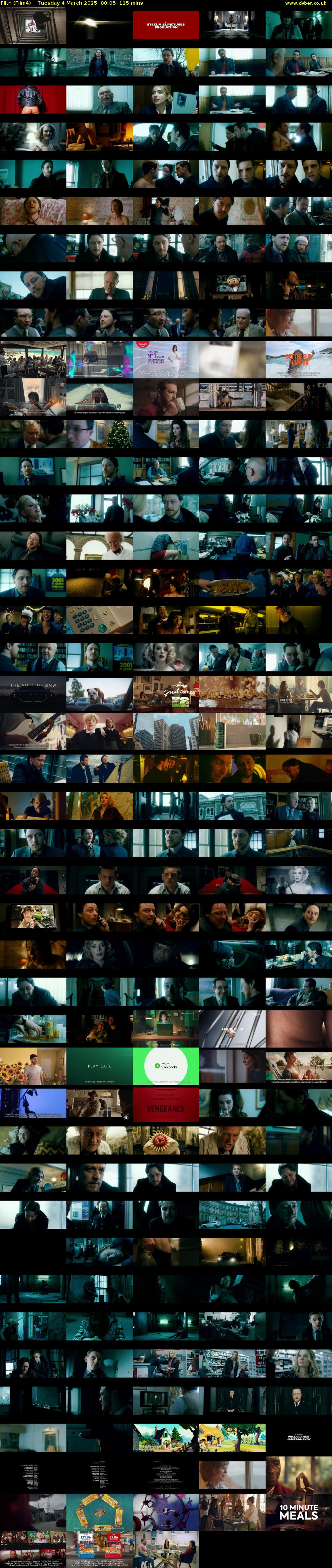 Filth (Film4) Tuesday 4 March 2025 00:05 - 02:00