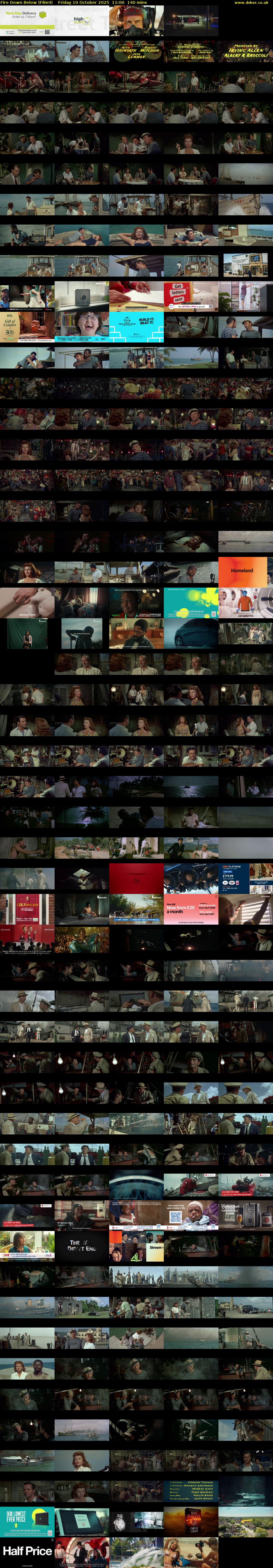 Fire Down Below (Film4) Friday 10 October 2025 11:00 - 13:20