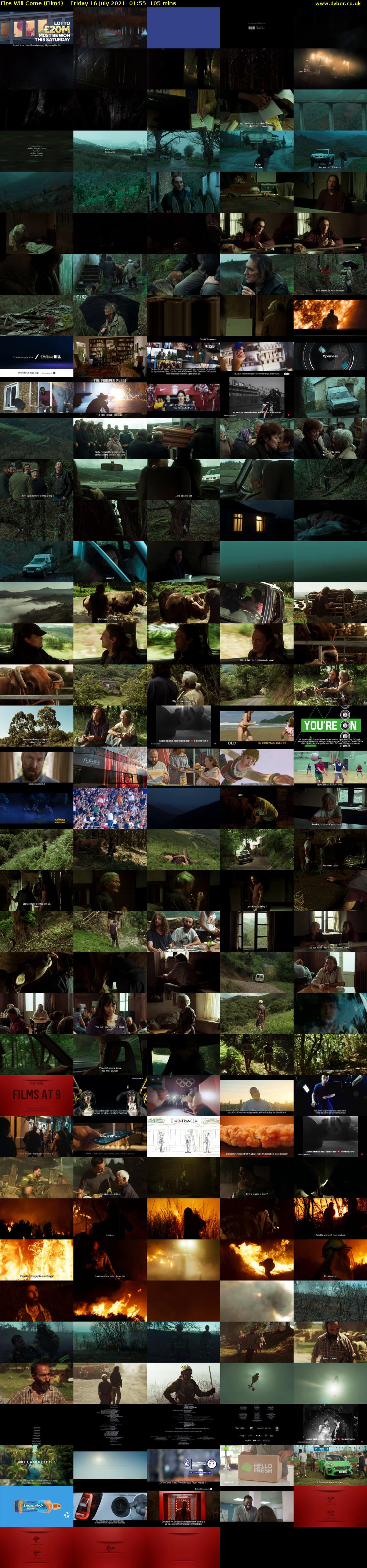 Fire Will Come (Film4) Friday 16 July 2021 01:55 - 03:40