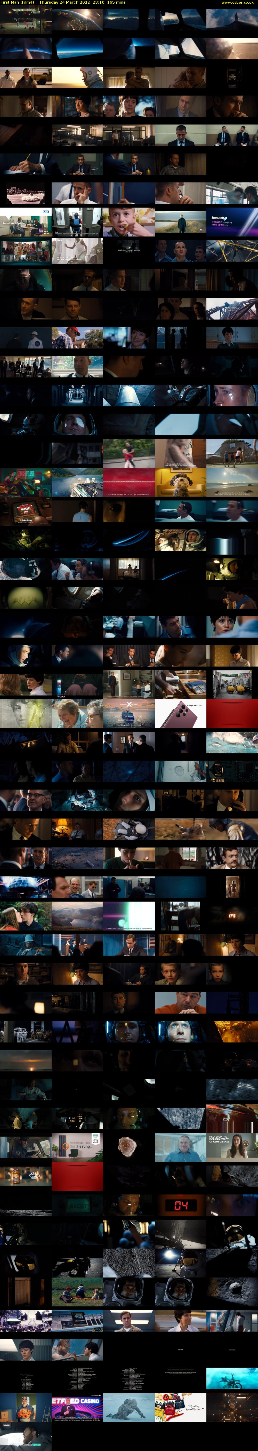 First Man (Film4) Thursday 24 March 2022 23:10 - 01:55