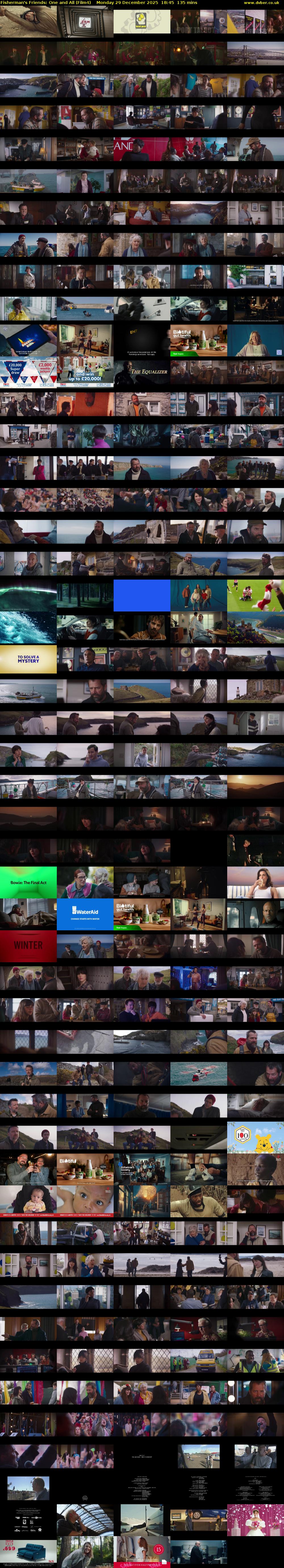 Fisherman's Friends: One and All (Film4) Monday 29 December 2025 18:45 - 21:00