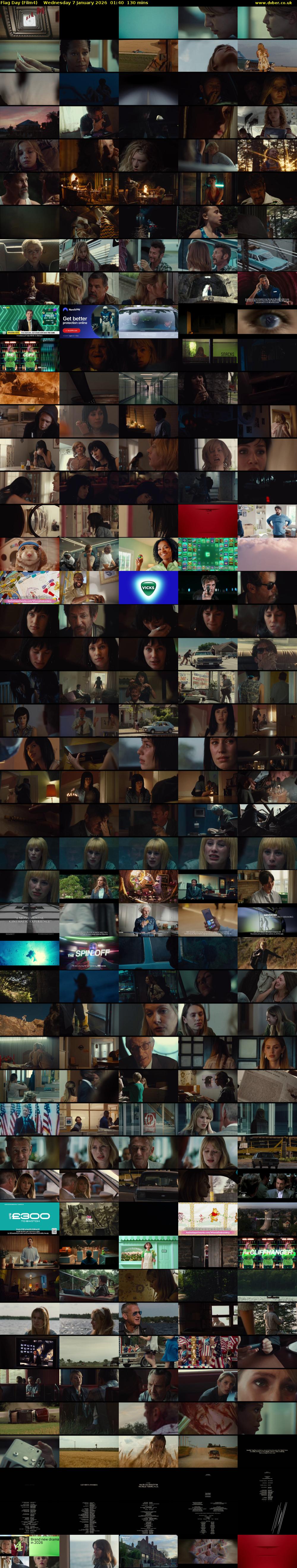 Flag Day (Film4) Wednesday 7 January 2026 01:40 - 03:50