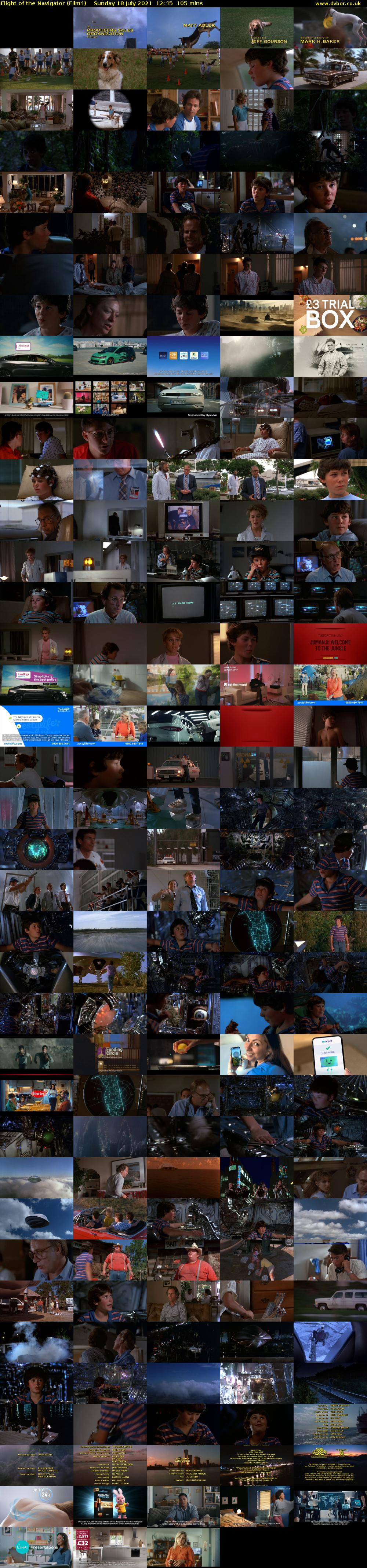 Flight of the Navigator (Film4) Sunday 18 July 2021 12:45 - 14:30