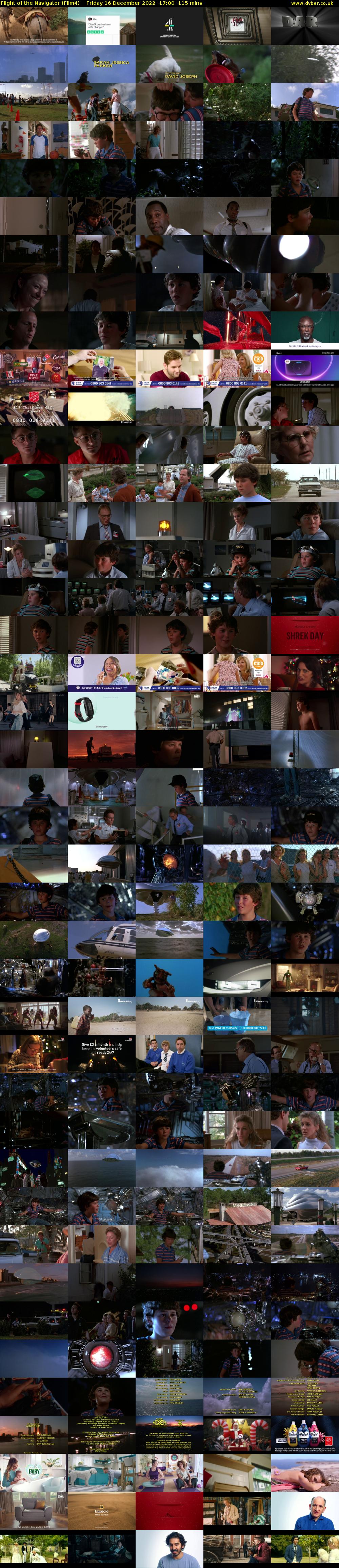 Flight of the Navigator (Film4) Friday 16 December 2022 17:00 - 18:55