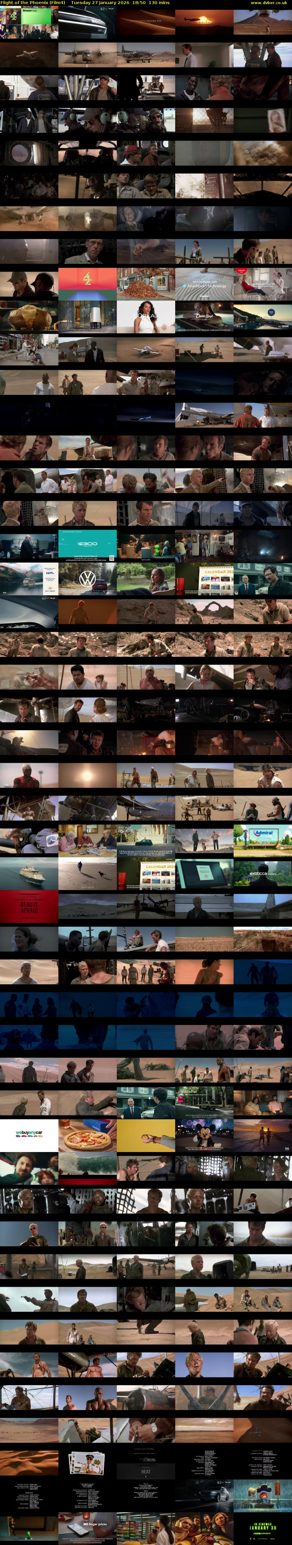 Flight of the Phoenix (Film4) Tuesday 27 January 2026 18:50 - 21:00