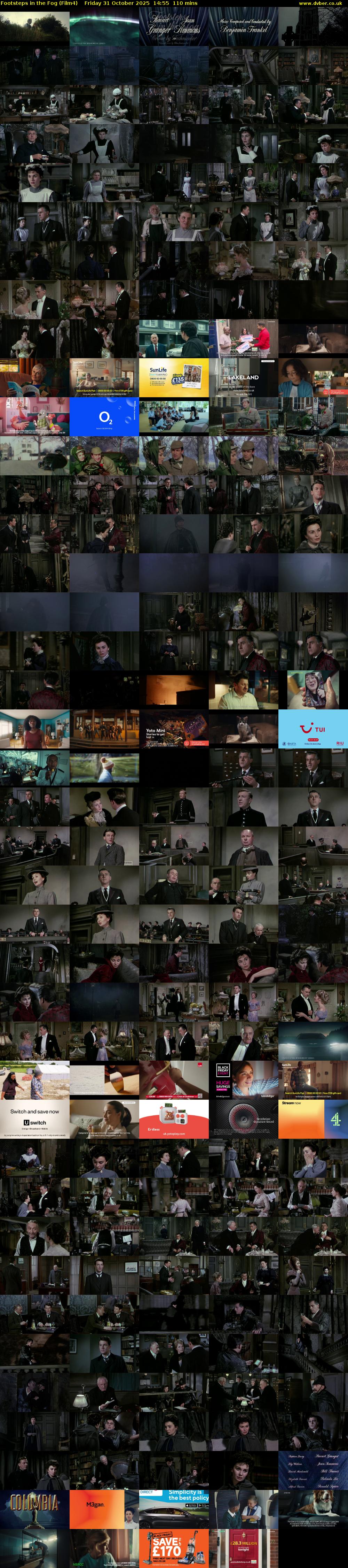 Footsteps in the Fog (Film4) Friday 31 October 2025 14:55 - 16:45